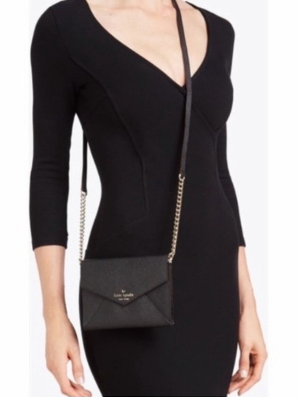 Kate Spade Monday Cedar Street Envelope Crossbody Wallet 🖤 - Picture 2 of 9